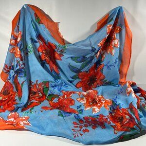 Talbot's Ethos Blue Multi Scarf